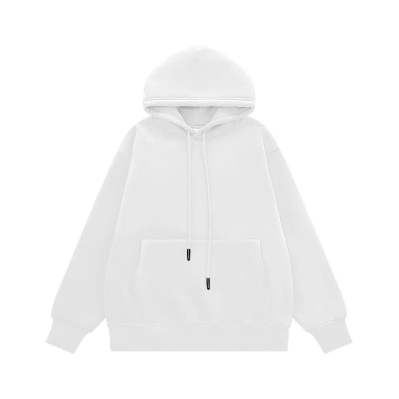 350G Fleece Hoodie Sweatshirt – Solid Color
