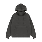 Sweat-shirt à capuche coupe-vent en polaire 350g pour homme