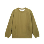 Sweat-shirt ras du cou en molleton extensible quadridirectionnel 410 g pour homme