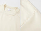 Sweat-shirt ras du cou en molleton extensible quadridirectionnel 410 g pour homme