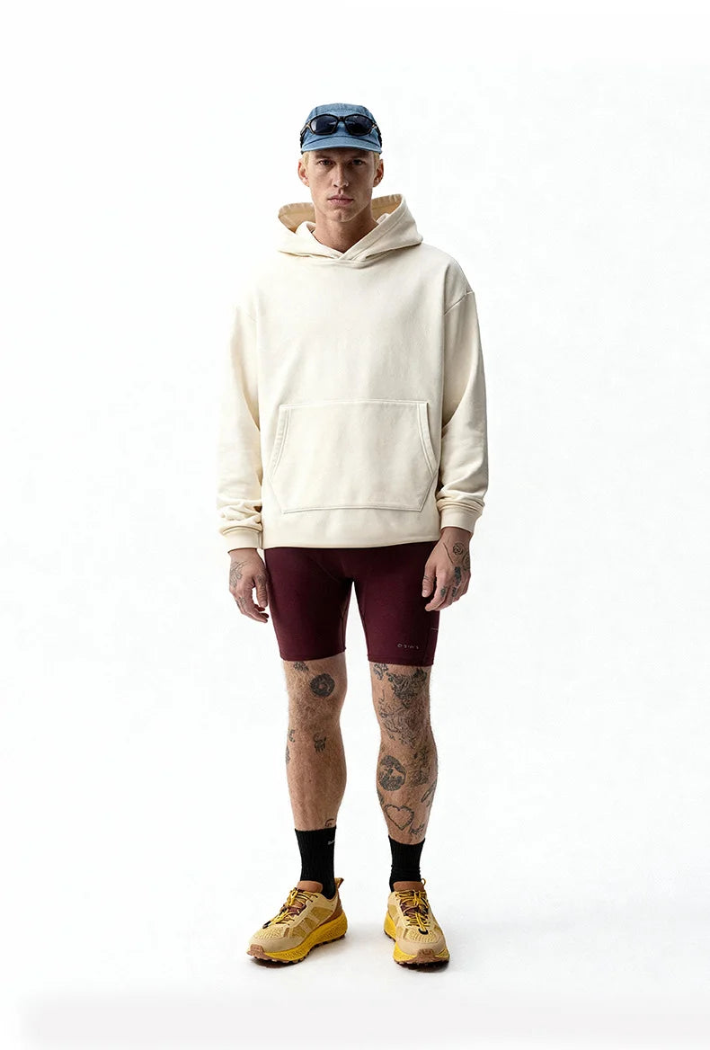 Sweat à capuche extensible 4 directions 410 g pour homme