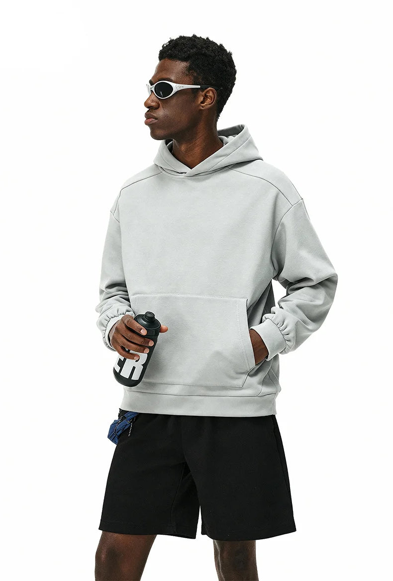 Sweat à capuche extensible 4 directions 410 g pour homme