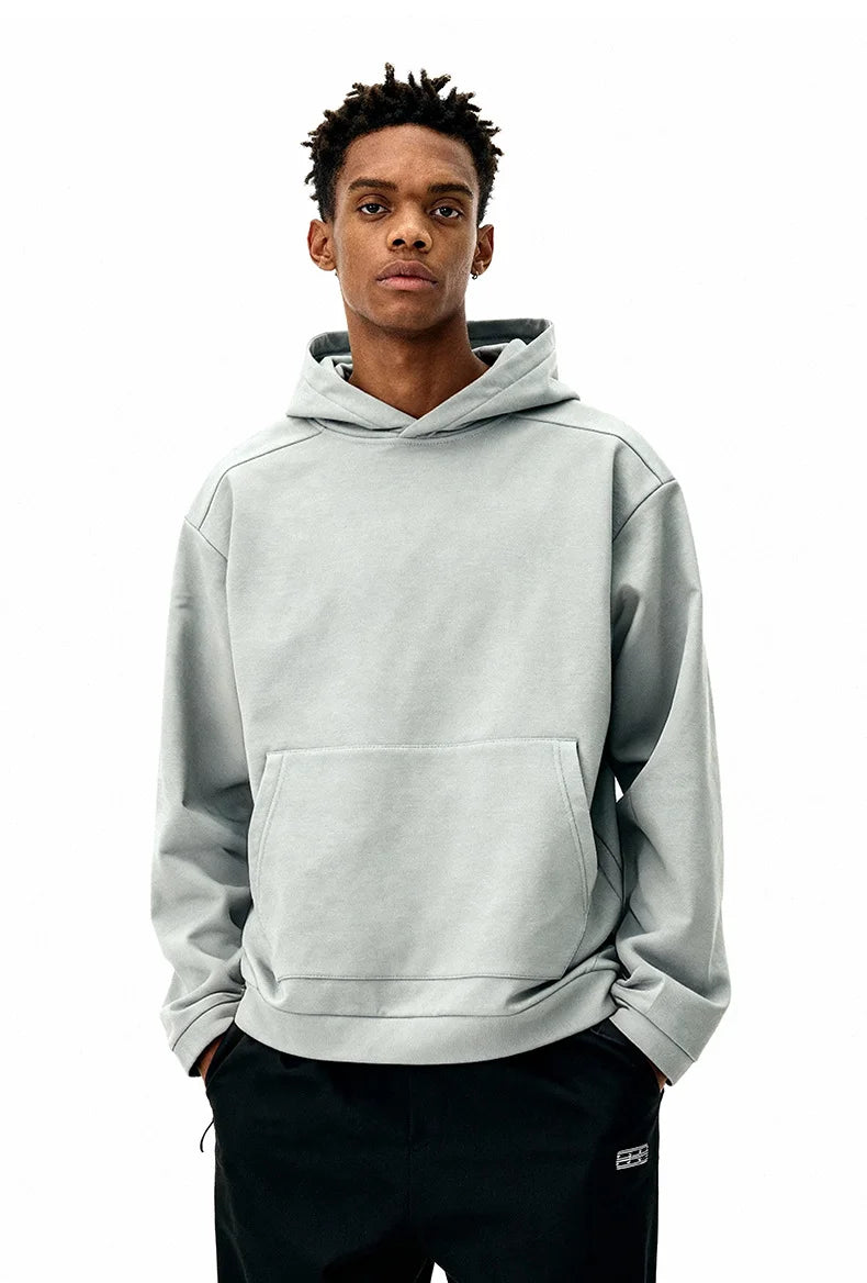 Sweat à capuche extensible 4 directions 410 g pour homme