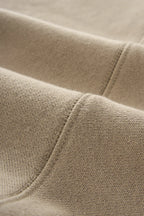Sweat-shirt unisexe à manches chauve-souris en tricot chaîne horizontal