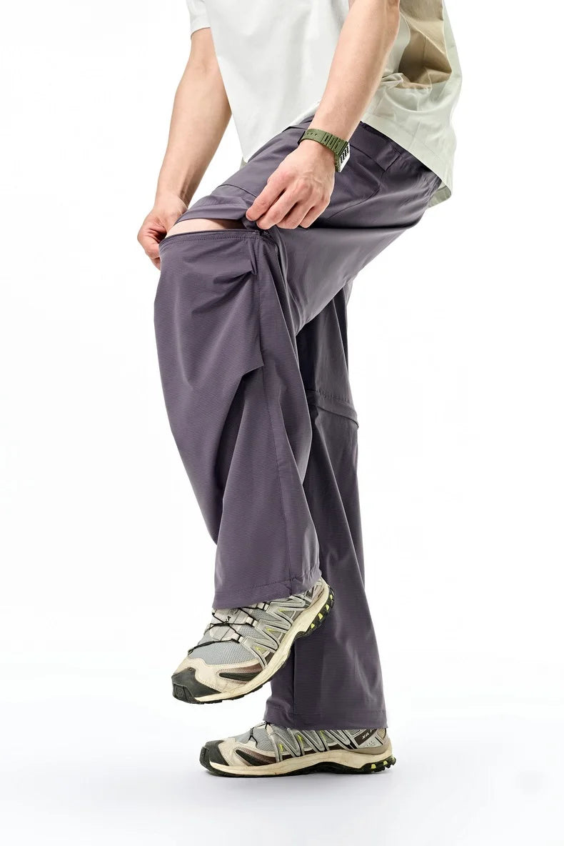 COOLMAX Convertible Cargo Pants UPF50+ Sun Protection Outdoor Trousers