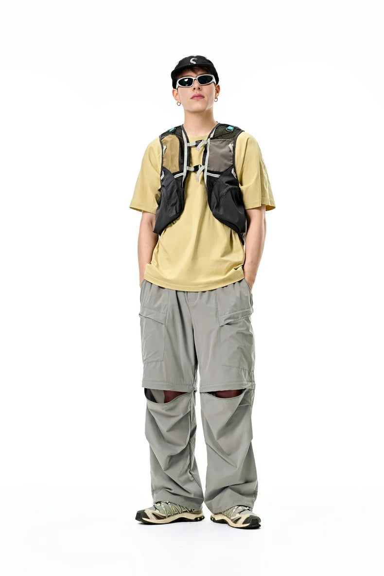 COOLMAX Convertible Cargo Pants UPF50+ Sun Protection Outdoor Trousers