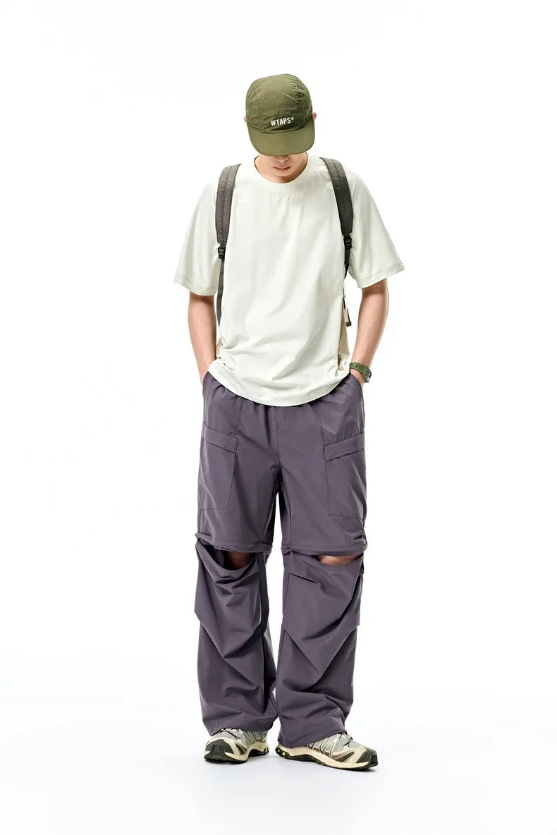 COOLMAX Convertible Cargo Pants UPF50+ Sun Protection Outdoor Trousers