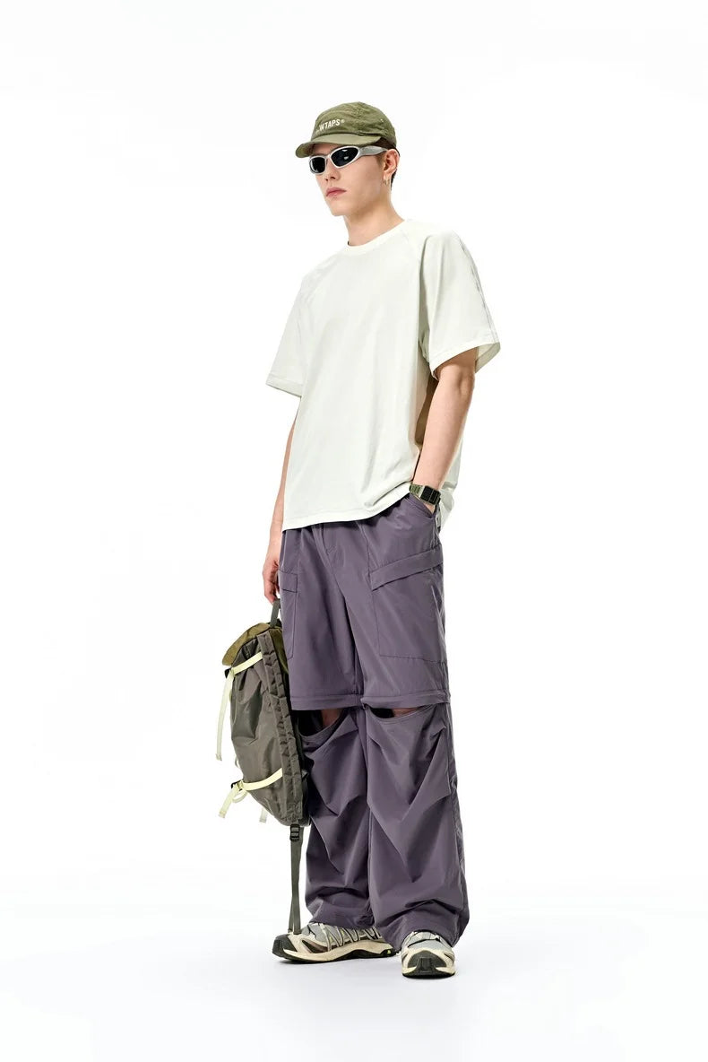 COOLMAX Convertible Cargo Pants UPF50+ Sun Protection Outdoor Trousers