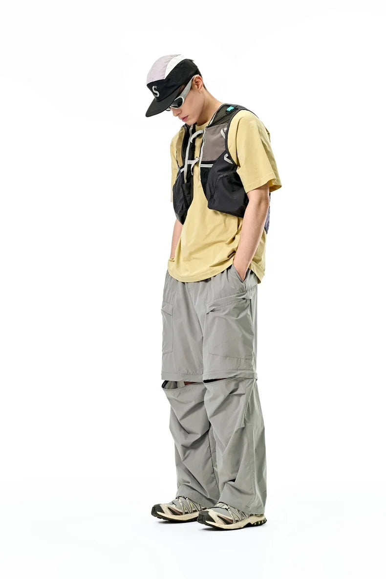 COOLMAX Convertible Cargo Pants UPF50+ Sun Protection Outdoor Trousers