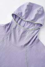 COOLMAX® "Breathable" Hooded Tech Tee — Ultra-Light Outdoor Hoodie