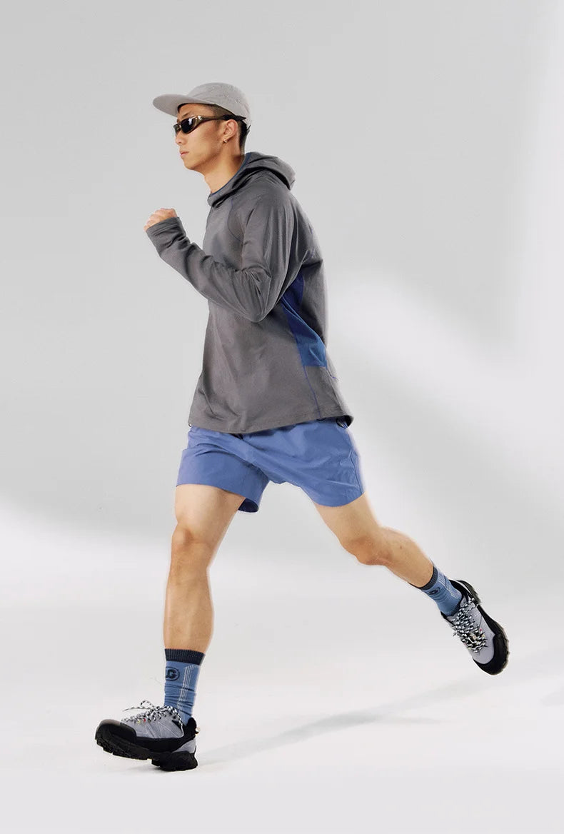 COOLMAX® "Breathable" Hooded Tech Tee — Ultra-Light Outdoor Hoodie