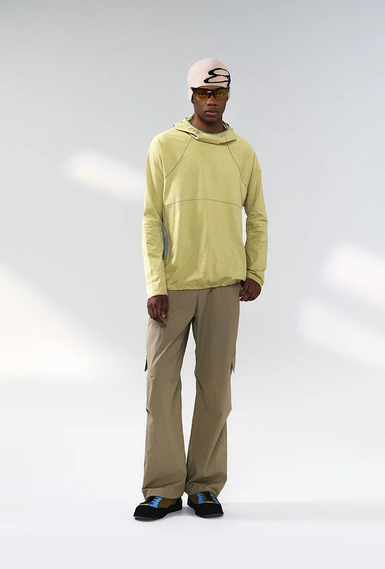 COOLMAX® "Breathable" Hooded Tech Tee — Ultra-Light Outdoor Hoodie