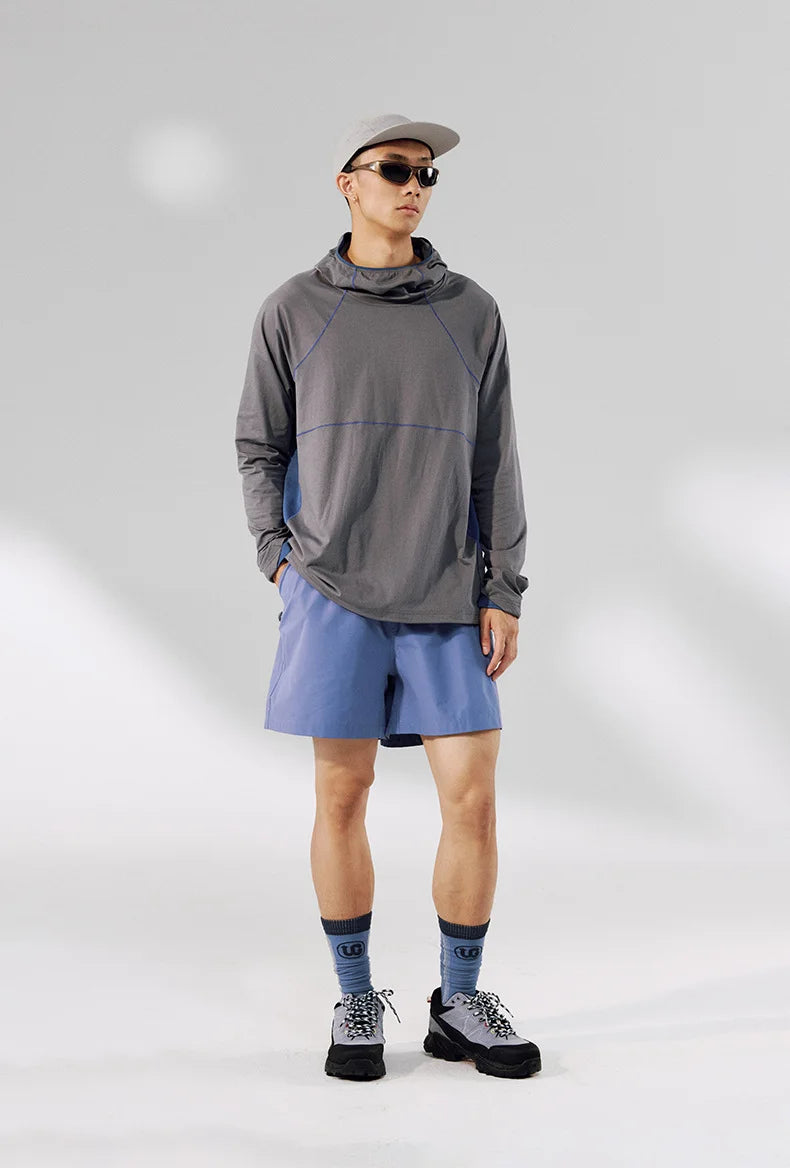 COOLMAX® "Breathable" Hooded Tech Tee — Ultra-Light Outdoor Hoodie