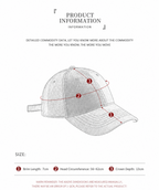 Kestrl | Casquette de baseball brodée de lettres en tissu souple