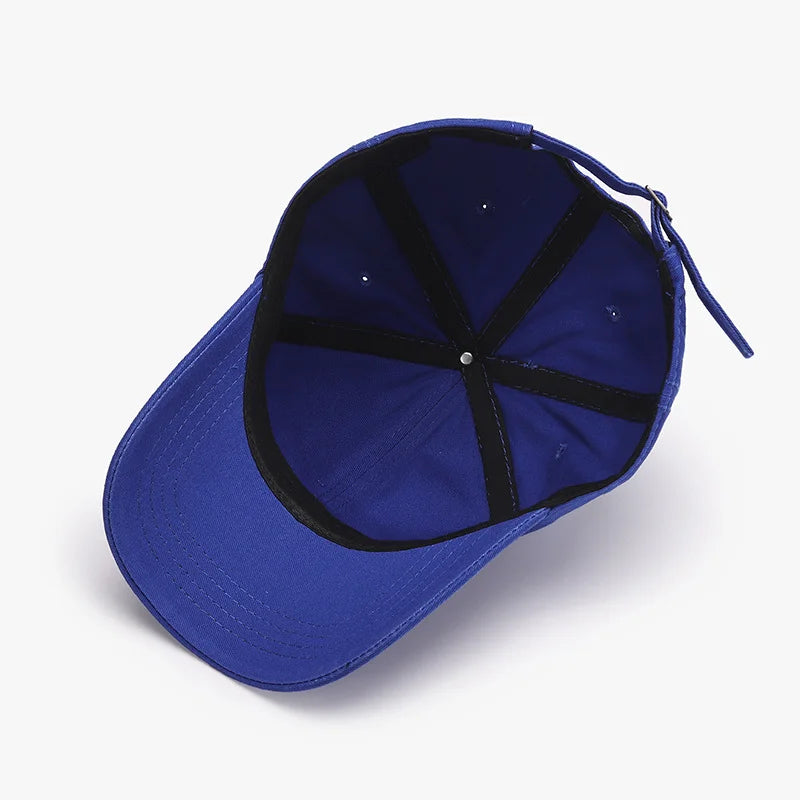 Casquette de baseball classique unie coupe décontractée