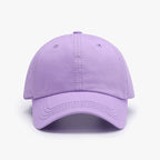 Casquette de baseball classique unie coupe décontractée