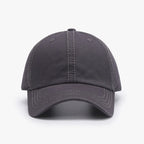 Casquette de baseball classique unie coupe décontractée
