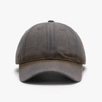 Casquette de baseball color block minimaliste à calotte souple