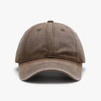 Casquette de baseball color block minimaliste à calotte souple