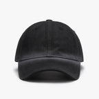 Casquette de baseball color block minimaliste à calotte souple