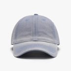 Casquette de baseball color block minimaliste à calotte souple
