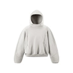 Ensemble sweat à capuche et pantalon de jogging non-genré en molleton déstructuré - F