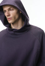 Ensemble sweat à capuche et pantalon de jogging non-genré en molleton déstructuré - F