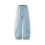 Ensemble sweat à capuche et pantalon de jogging non-genré en molleton déstructuré - F