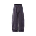 Ensemble sweat à capuche et pantalon de jogging non-genré en molleton déstructuré - F