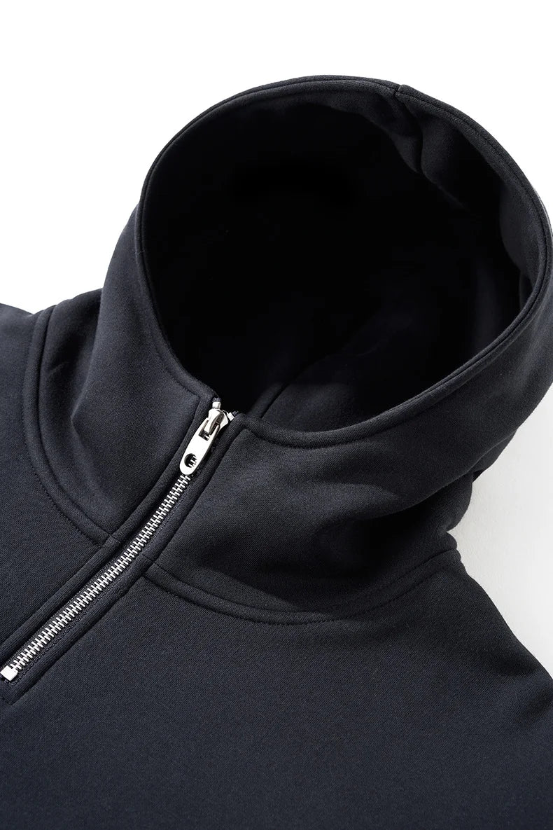 Veste polaire à capuche unisexe avec double fermeture éclair