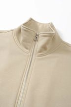Veste zippée polaire col montant pour homme