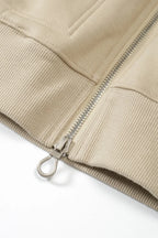 Veste zippée polaire col montant pour homme