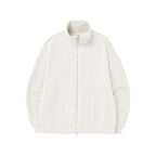 Veste zippée polaire col montant pour homme