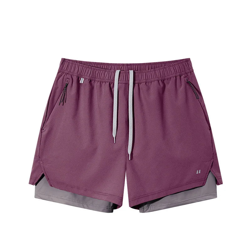 Shorts techniques 2-en-1 KESTRL « Aero-Shield » (UPF 50+)