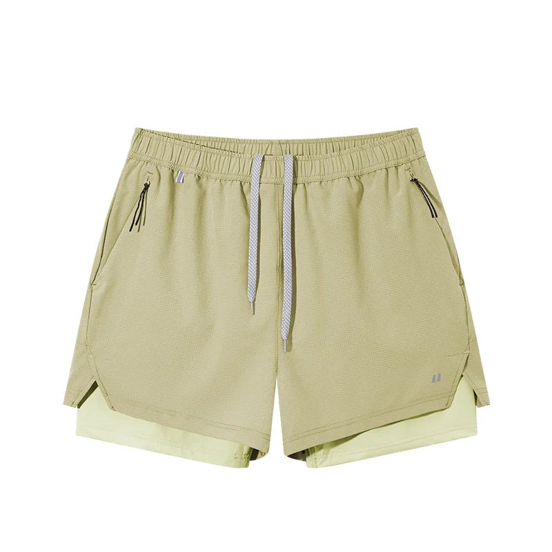 Shorts techniques 2-en-1 KESTRL « Aero-Shield » (UPF 50+)