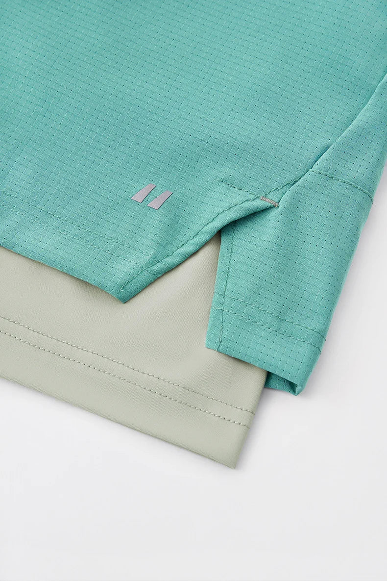 Shorts techniques 2-en-1 KESTRL « Aero-Shield » (UPF 50+)