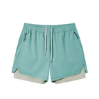 Shorts techniques 2-en-1 KESTRL « Aero-Shield » (UPF 50+)