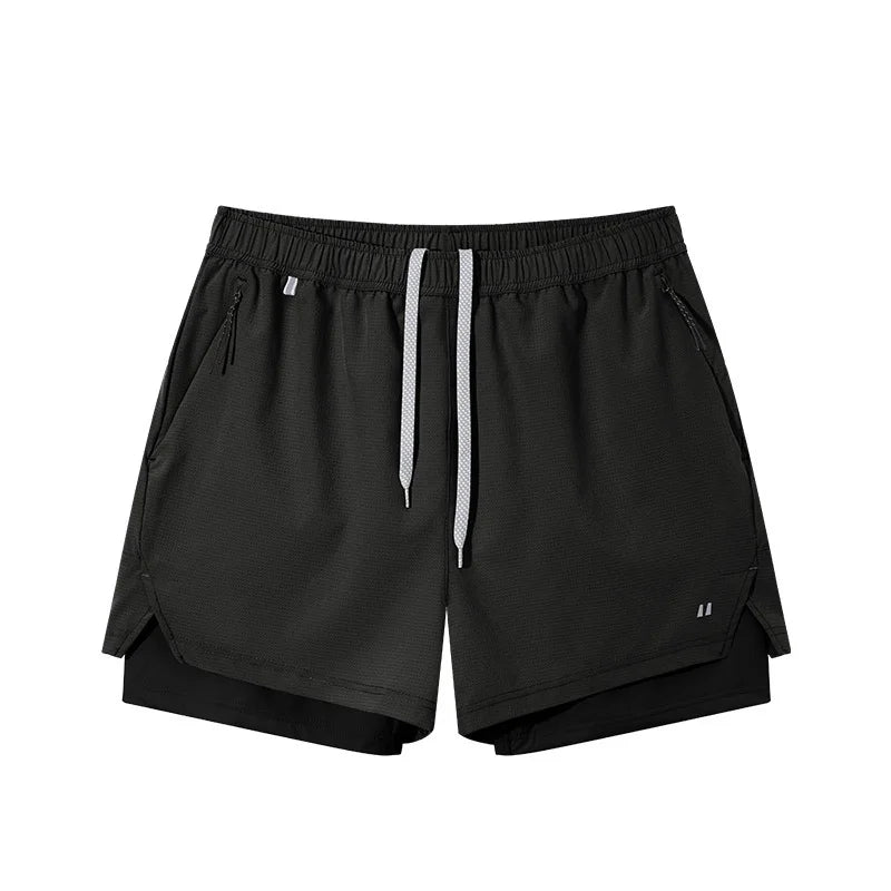 Shorts techniques 2-en-1 KESTRL « Aero-Shield » (UPF 50+)
