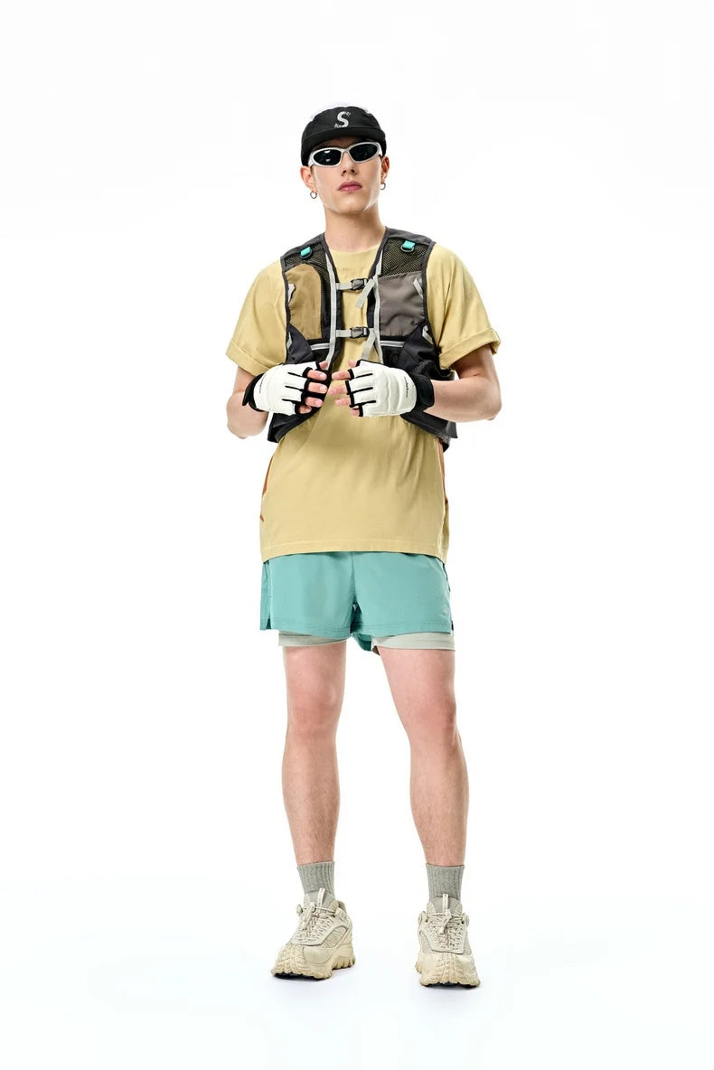 Shorts techniques 2-en-1 KESTRL « Aero-Shield » (UPF 50+)