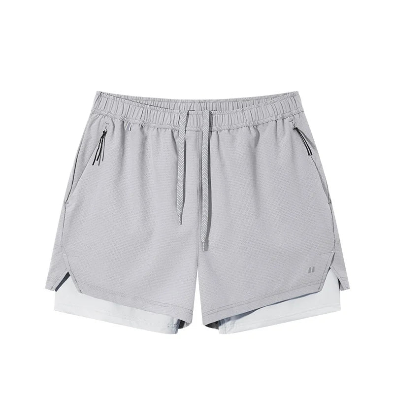 KESTRL "Aero-Shield" 2-in-1 Tech Shorts (UPF 50+)