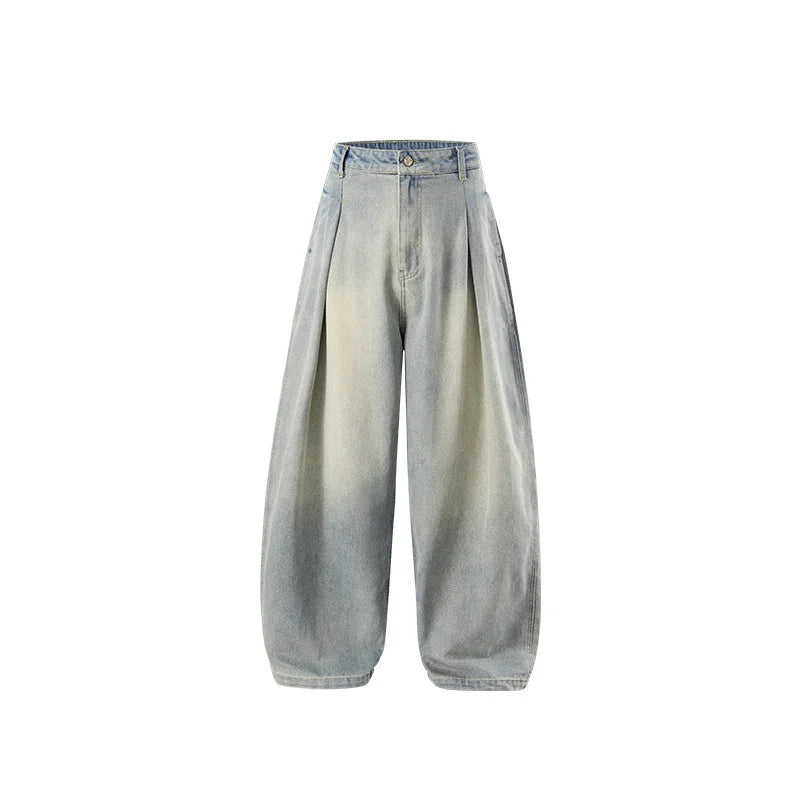 Kestrl Oversized Wide-Leg Denim: Heritage Wash Edition