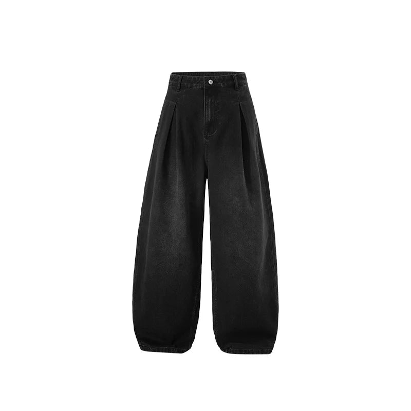 Kestrl Oversized Wide-Leg Denim: Heritage Wash Edition