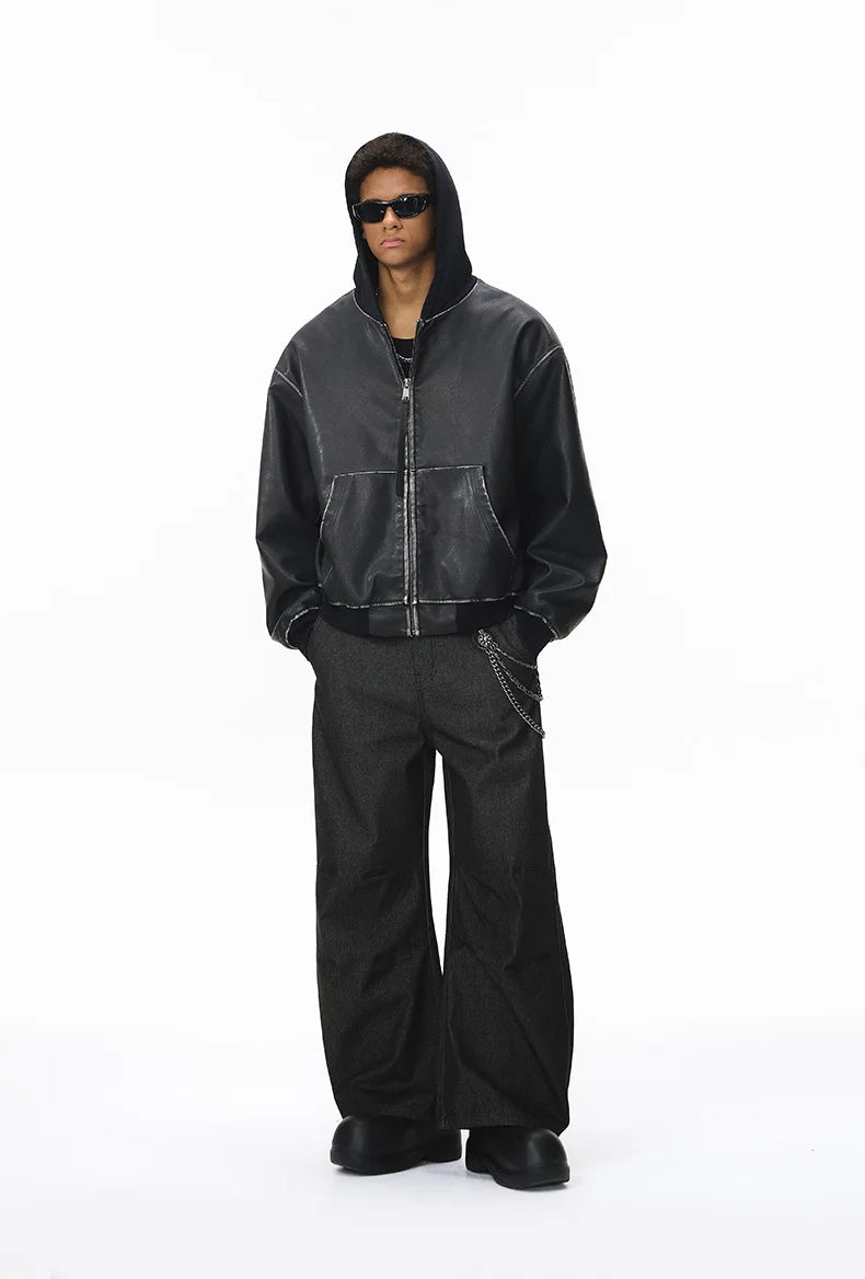 Jeans en denim brut CleanFit pour hommes