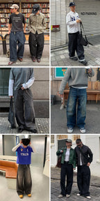 Jeans en denim brut CleanFit pour hommes