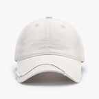 Casquette de baseball brodée à panneau brut minimaliste