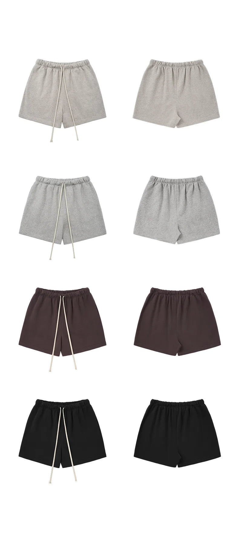 Short de sport minimaliste et décontracté