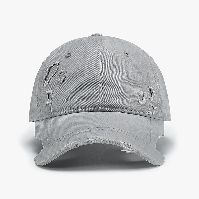 Casquette Héritage Vintage "Fissurée" : Édition Personnalité Vieillie à la Main