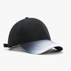 Gradient Brim Heritage Cap: Minimalist Fade Edition