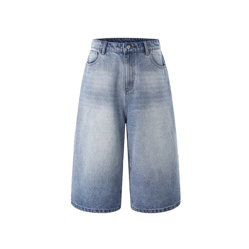 Distressed Cropped Jeans: The Urban Straight Silhouette