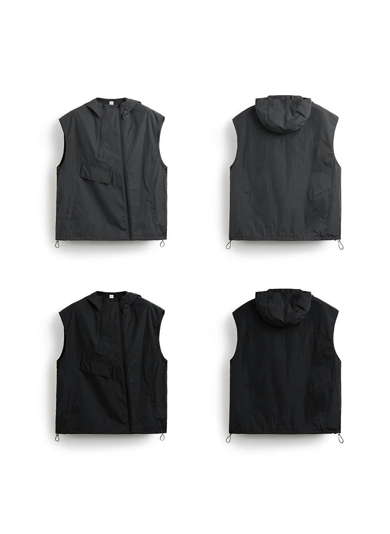 Gilet utilitaire imperméable Kestrl « Urban-Tech » 2e génération à double fermeture éclair
